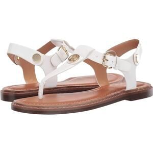 Tommy Hilfiger Women's Bennia flats Sandal White size 7M new